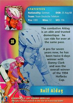1997 Eurostar Tour de France #18 Rolf Aldag Back